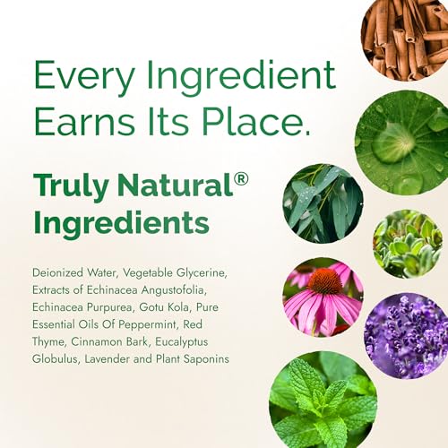 Tooth & Gums Tonic Herbal Oral Rinse with Essential Oils | Alcohol-Free, Fluoride-Free Mouthwash | Plant-Based Oral Care | Soothe Gums & Freshen Breath Naturally | by Dental Herb Company | (2) 18 oz.
