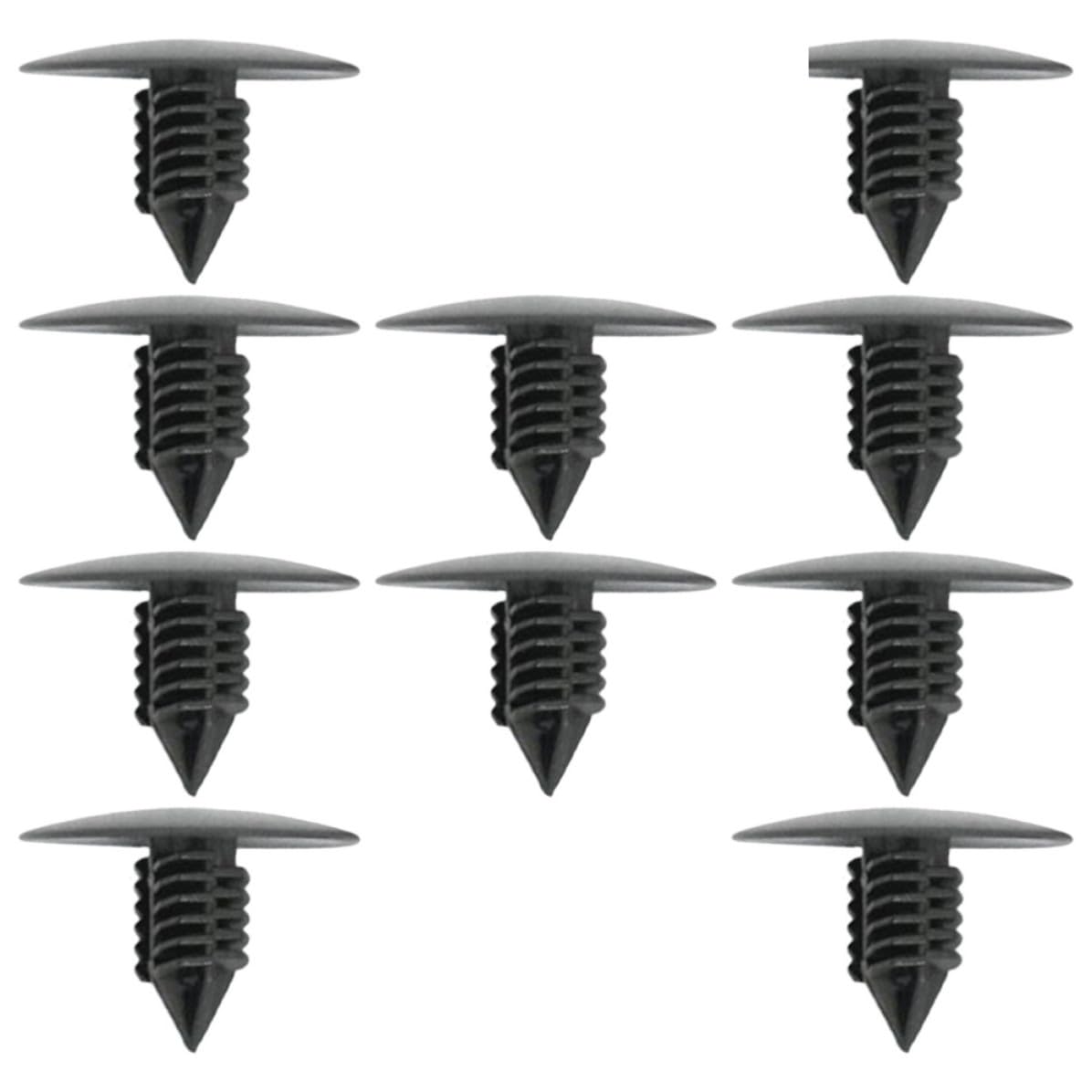 10pcs Car Bumper Push Clip Plastic Fastener Rivet