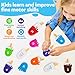 Letters Matching Ice Cream Alphabet Learning Toys,Counting Animals and Color Sorting Set Preschool Learning Activities Stacking Toys,Upper & Lowercase ABC Game Montessori Toys Gift for 3+Year Old Kids