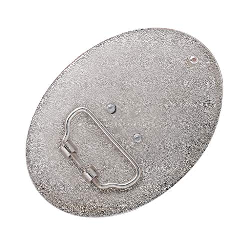 oshhni Acessórios para Cintos para Calças de Ganga de Strass Western Rodeo Longhorn Bull Belt