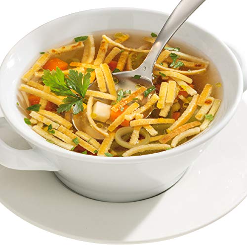 LEIMER Flädle Fritatten 1kg - Die fertige vegetarische Pfannkuchen-Suppeneinlage für die klare Fleisch- oder Gemüsebrühe (1 x 1kg)