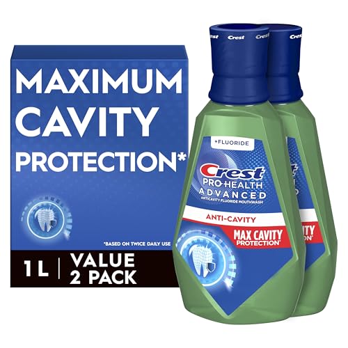 Crest Pro-Health Advanced Mouthwash Mild Mint 2x1L