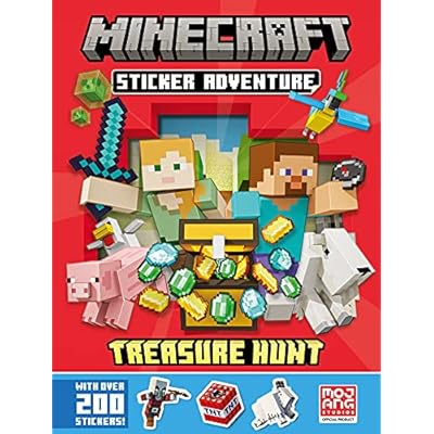 Minecraft Sticker Adventure: Treasure Hunt