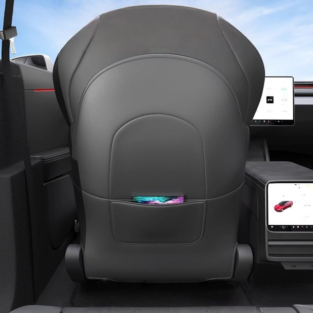 Suitable for Tesla Model Y Juniper 2025-2026 Model 3 Highland 2024-2026 Updated seat Anti Kick pad Rear seat Protection Cover, Front backrest Accessories