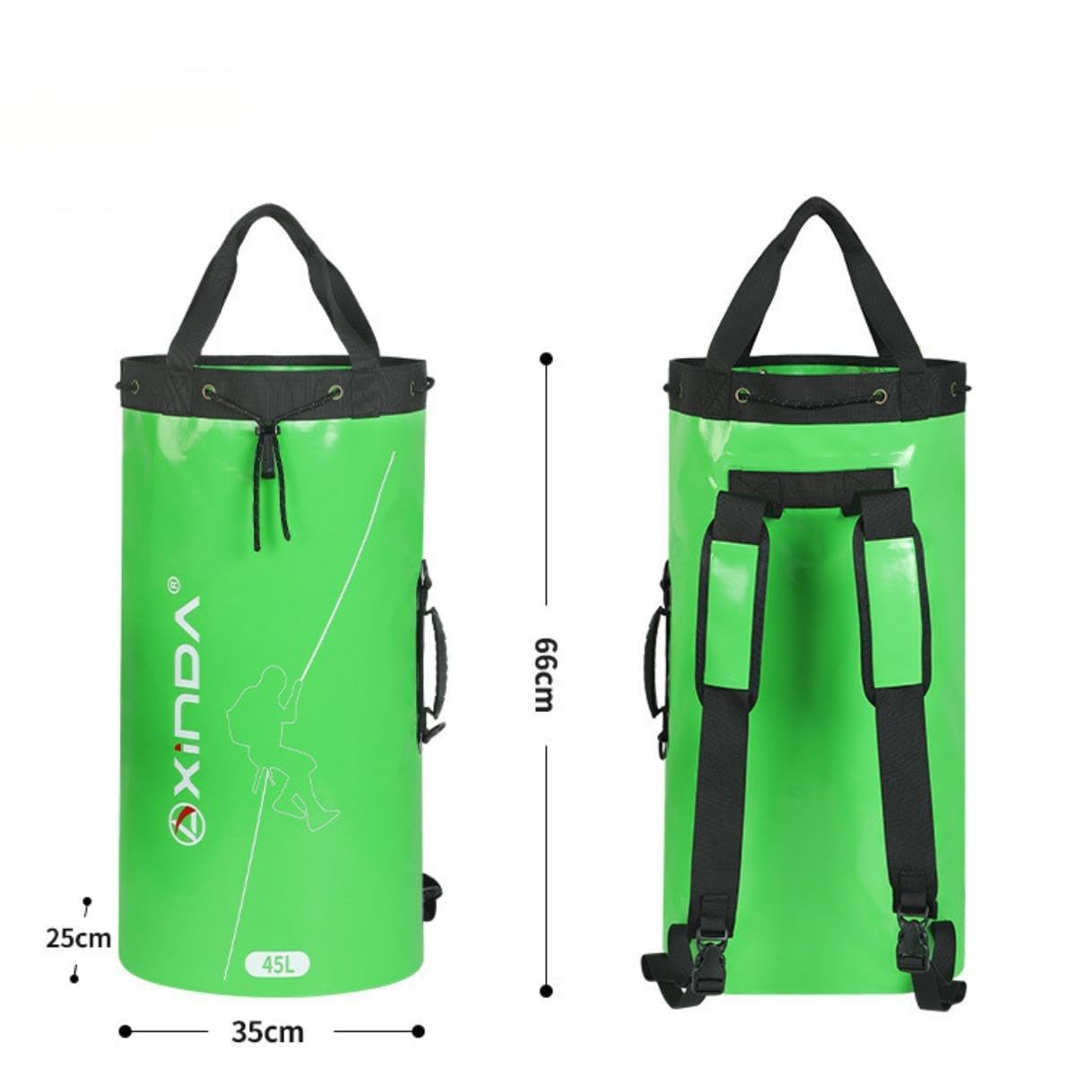 Sacca Porta-Corda, Zaino da Arrampicata, Accessorio Impermeabile, per attività All'aperto Come Arrampicata, Trekking Ed Escursionismo.