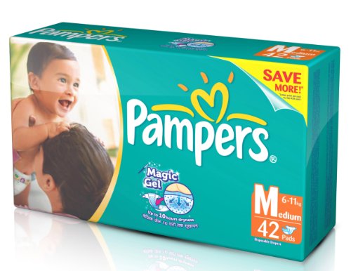 pampers medium size online