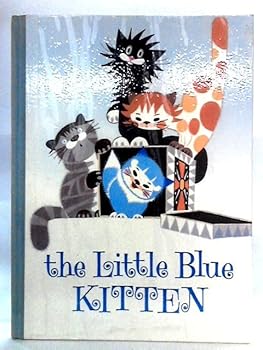 Hardcover The Little Blue Kitten Book