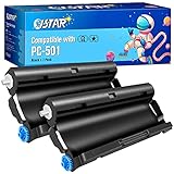 ISTAR PC501 Black Compatible Fax Cartridge for Brother PC501 PC-501 to use with Brother FAX 575 FAX...