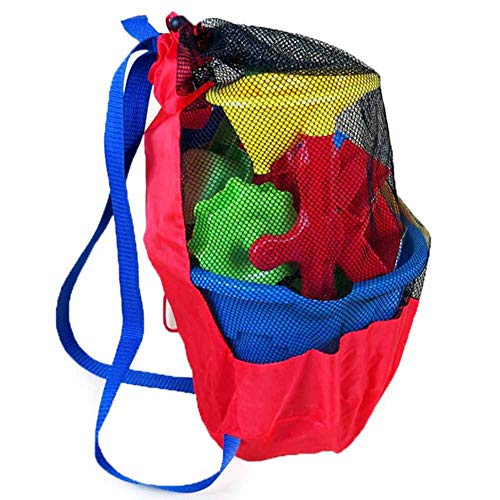 Cikuso Bolsas de Malla de Almacenamiento de Mar de Bebé de Verano para Ni � os Juguetes