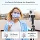 Jeebel Tripod Smartphone mit Auto Gesichtsverfolgung, 180cm Ausziehbarer Stativ Handy mit Gestensteuerung, Keine App erforderlich, 360° Drehbar, Selfie Stick & Stabilisator für Video Live Vlog