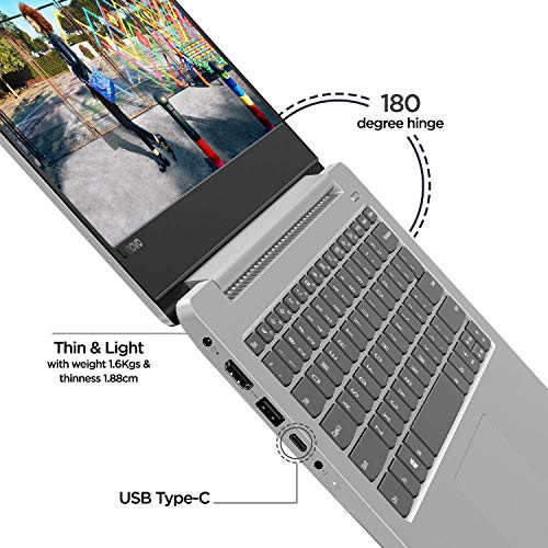 Image of Lenovo Ideapad 330s Intel Core i3 8th Gen 14-inch Full HD Thin & Light Laptop (4GB RAM /1TB HDD /Windows 10 Home /Platinum Grey /1.6kg), 81F40196IN