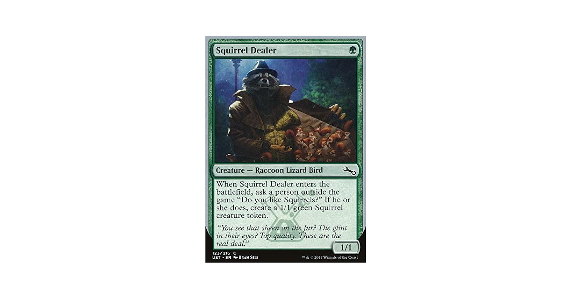 Amazon.com: MTG Magic: The Gathering - Squirrel Dealer (123
