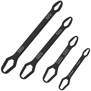 Amazon | 4PCS 万能レンチ コンビネーションレンチ 多機能