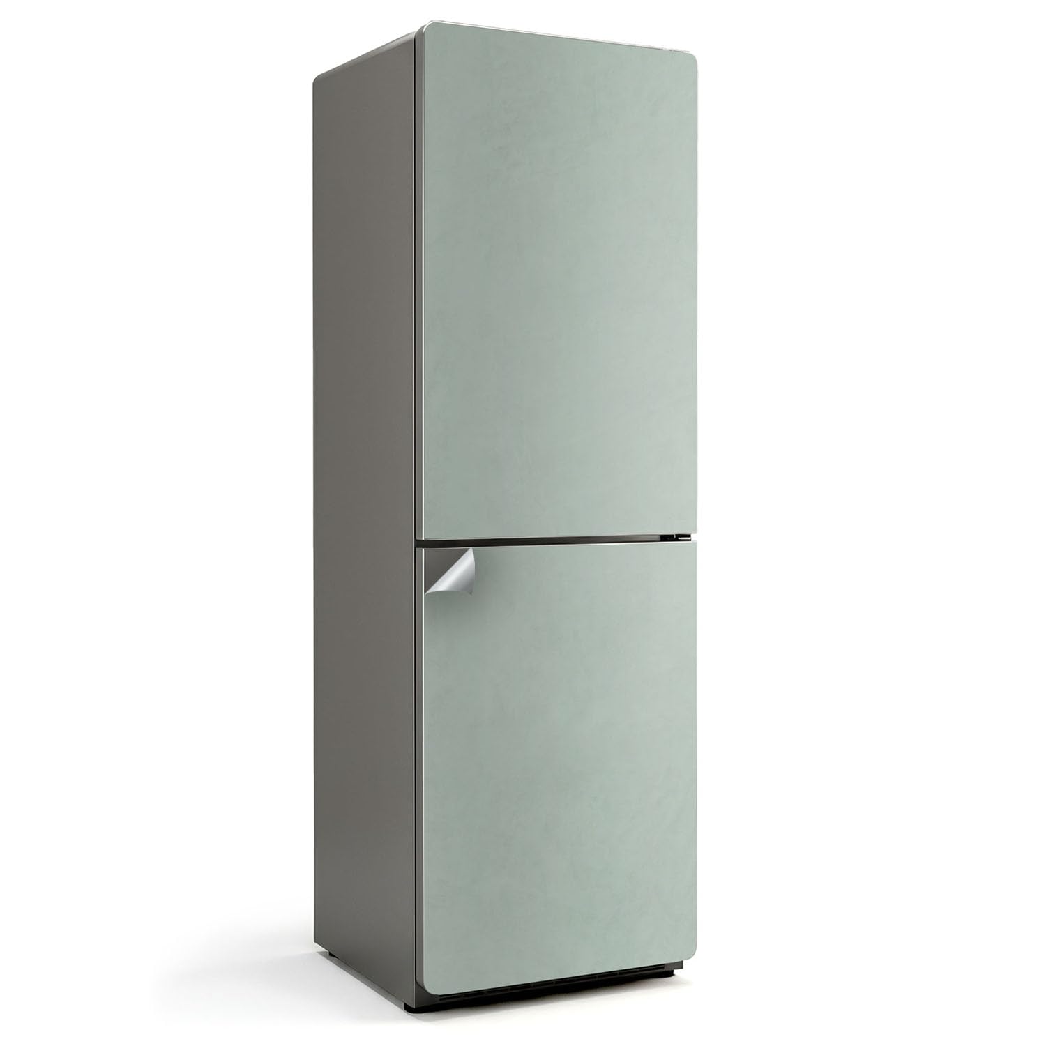Sticker pour frigo 60x190 cm vert clair autocollant de décoration cuisine