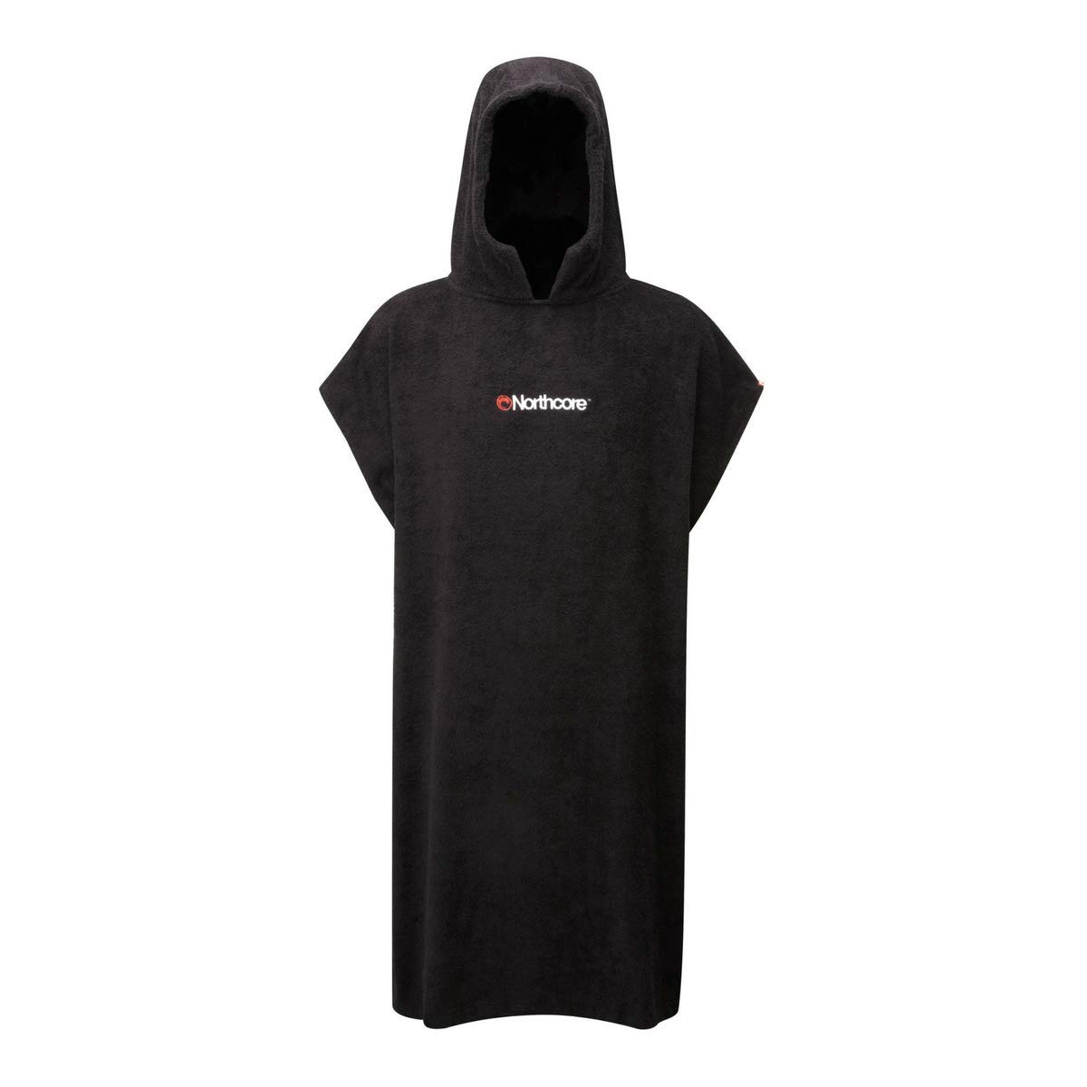 Northcore Boys Black Surfing And Watersports Accessories - Unisex Beach Basha Changing Robe Poncho - One Size