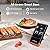 ThermoMaven Wireless Bluetooth Smart Meat Thermometer: Standalone Base, Smart WiFi Thermometer with Sub-1G, 6 Sensors NIST Certified Accuracy, 2 Probes, for BBQ, Grill, Oven, Smoker, Rotisserie