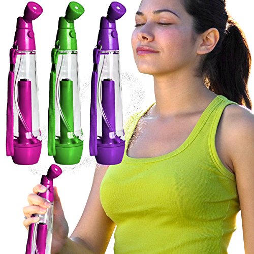 VIOlife 3 Personal Misters Cool Handheld Water Sprayer With Pump Portable 2.5oz