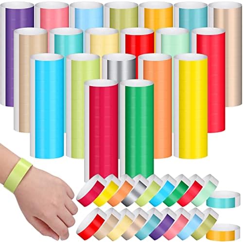 Muñequeras de Papel de 500 Unidades, Pulseras Amarillas Muñequeras de Papel de 500 Unidades, Pulseras Amarillas