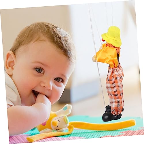 Toyvian Boneca De Palhaço De Brinquedo Marionete Brinquedos Infantis Brinquedo Para Crianças Boneca