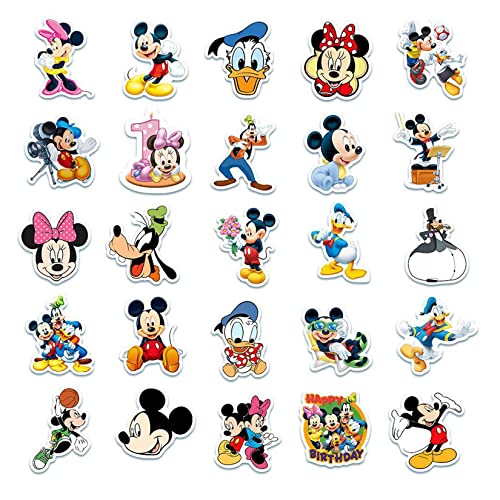 50Pcs Hot Disney Mickey Mouse Stickers for Water Bottle Cup Laptop Guitar Car Motorcycle Bike Skateboard Luggage Box Vinyl Waterproof Graffiti Patches JHSL - Image 8