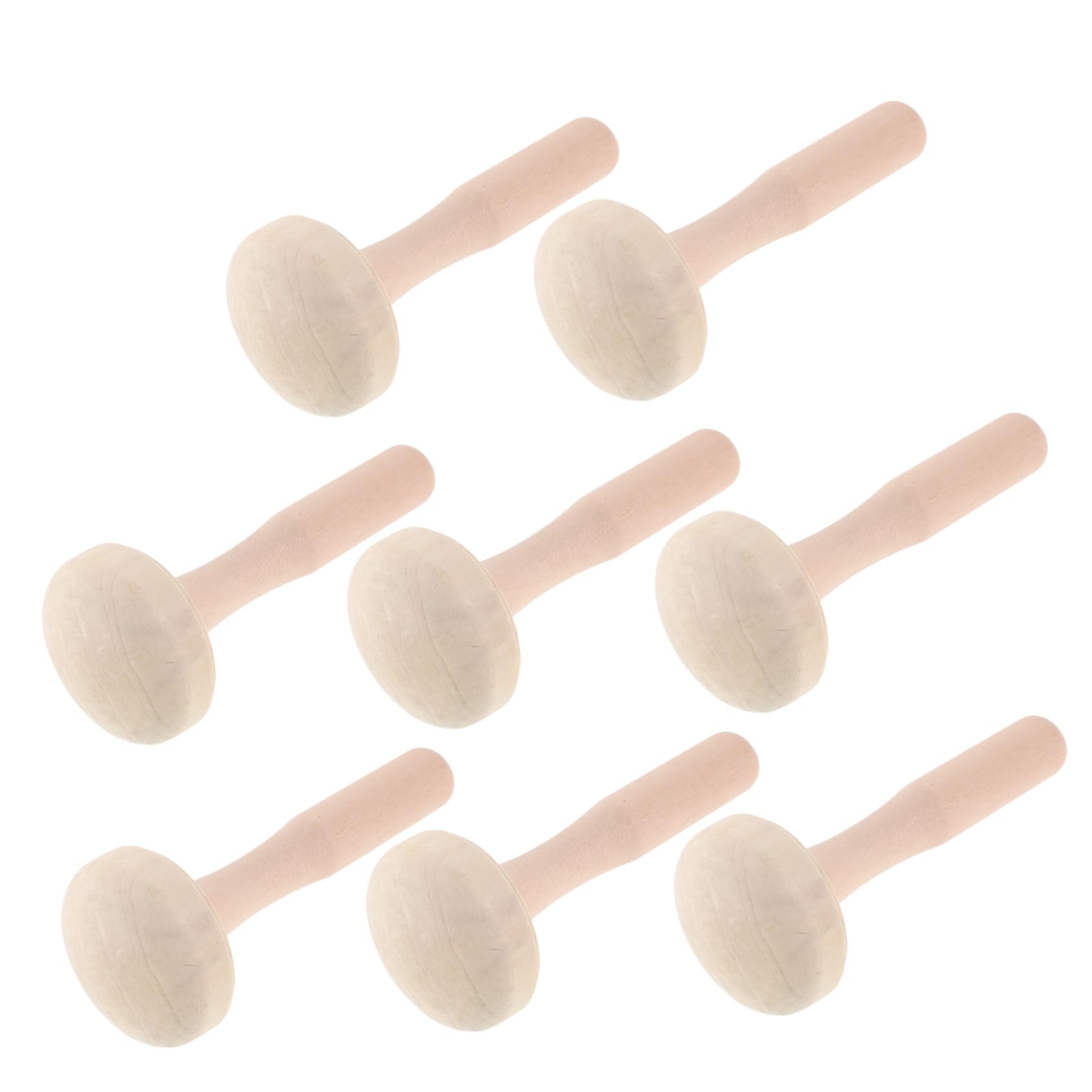 HAWILLOSCH Art Craft Supplies 8pcs Mushroom Wood Carving Tools Block Printing Tools for DIY Projects Enhance Creativity