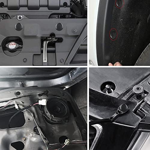 Image of GOOACC 50pcs Hood Insulation Retainer 7mm for Toyota 90467-09050 90467-A0003 GM 88970747 94858509 Lexus Scion