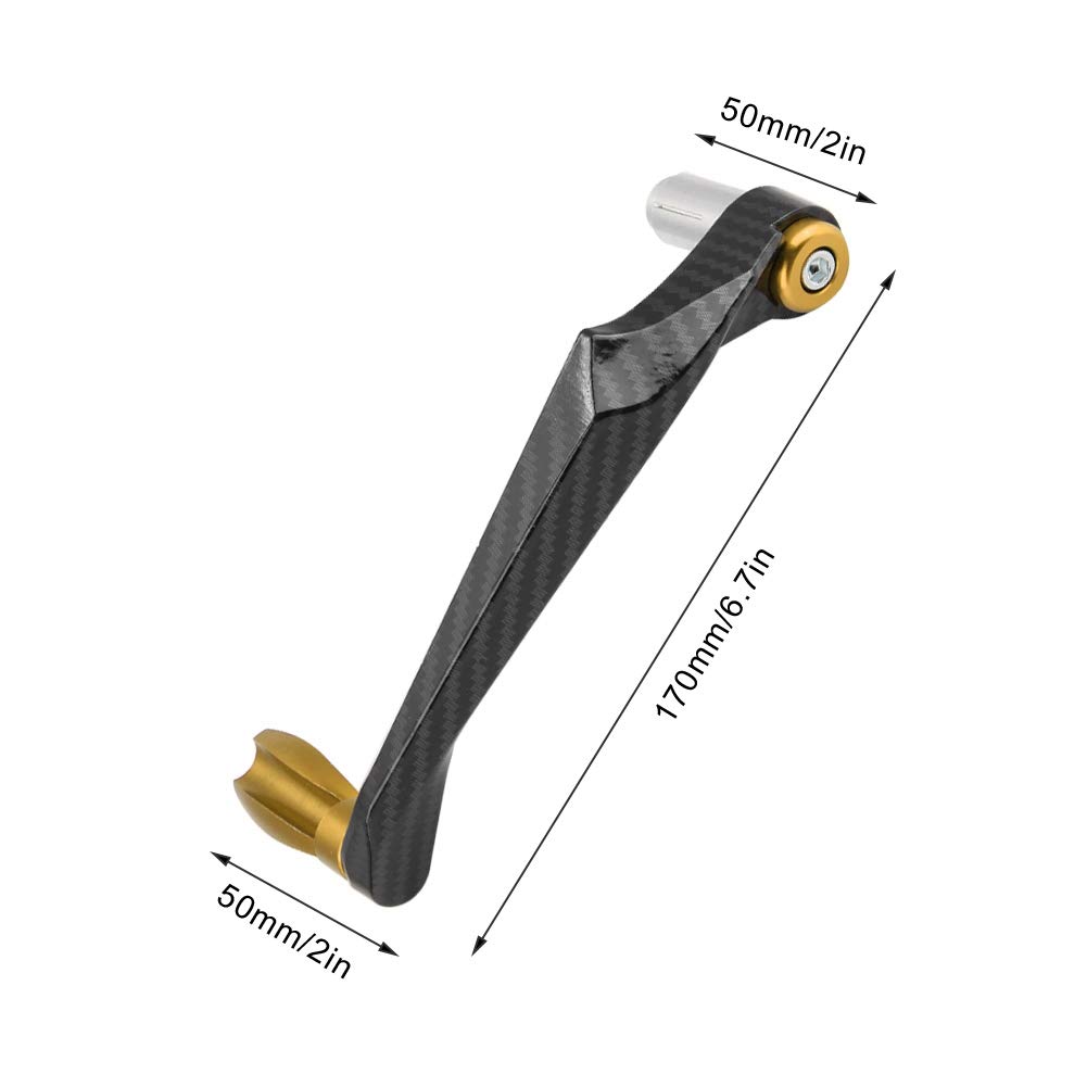 Aramox Protections De Levier De Moto, Protecteur De Frein De Guidon