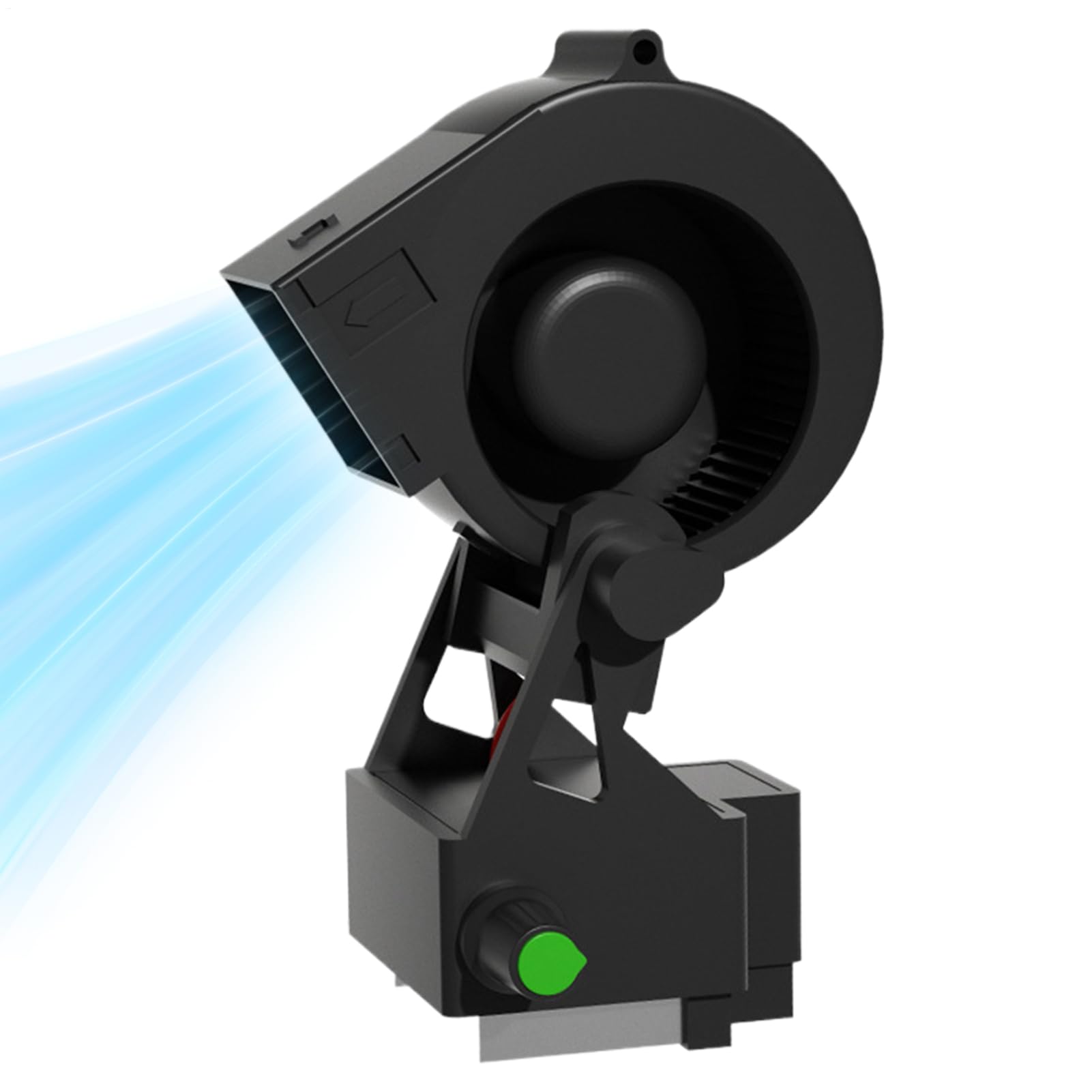 Elektrischer Laubbläser – bürstenloser Motor, Variable Geschwindigkeit, für Außenreinigung | Trockenbläser mit 3800 U/mi