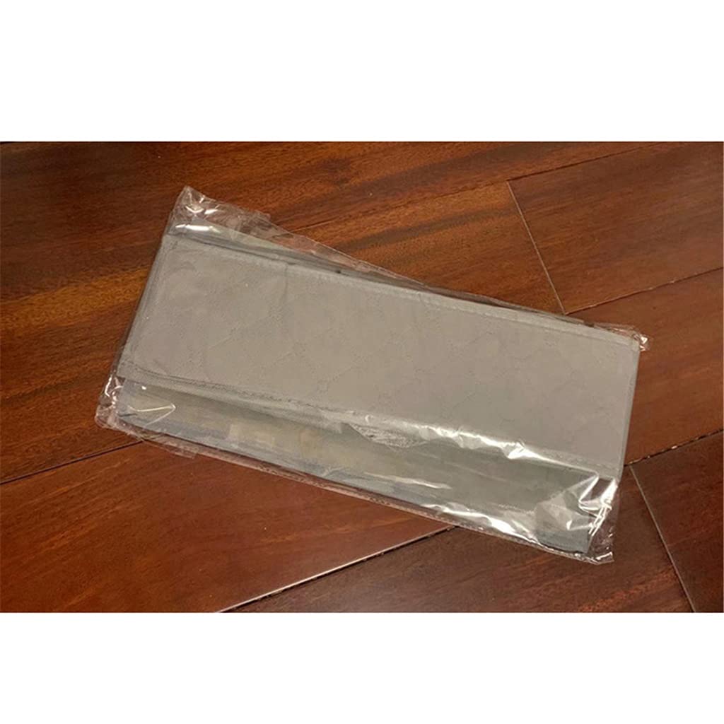 Organizador de ropa interior de sujetador de 30 rejillas, caja de almacenamiento plegable para el hogar, cajón de armario no tejido, organizador de armario para bufandas y calcetines (gris 34*32*10CM)