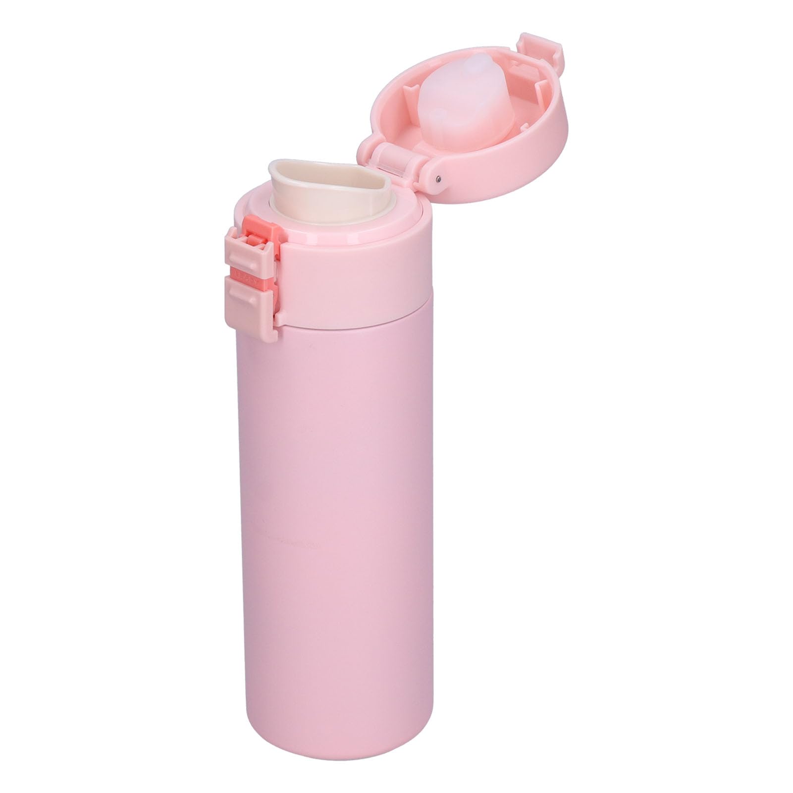 Cocoarm Mini Taza de Agua, Taza de Vacío de Acero Inoxidable de 410 Ml, Térmica de Doble Pared con Tapa de Bloqueo a Prueba de Fugas, Retención de Calor de 6 Horas, para Viajes, Oficina, Coche,