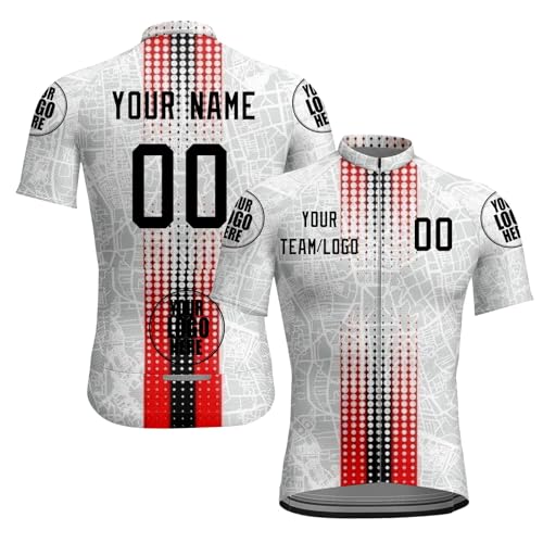 Maillot Hombre Mujer Personalizado Equipo Nombre Tu Nombre Logo Bicicleta Ropa Maillot Personalizado Camiseta Ciclismo A16