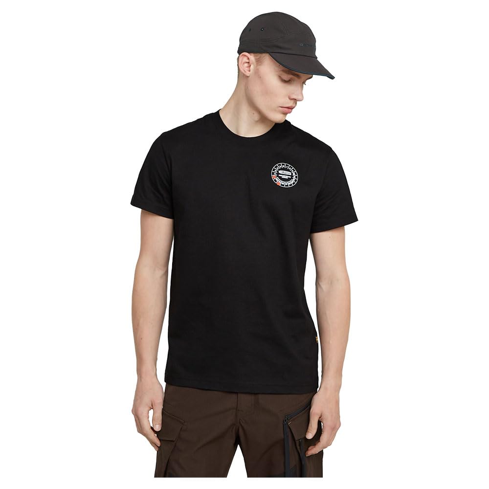 G-Star Men's Gauge T-Shirt, Black (dk black D25972-C336-6484), XL