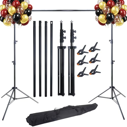 Rivulet 10x9.2ft Adjustable Photo Backdrop Stand Kit – Heavy Duty