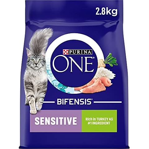 PURINA ONE Sensitive Dry Cat Food Turkey and Rice Cover