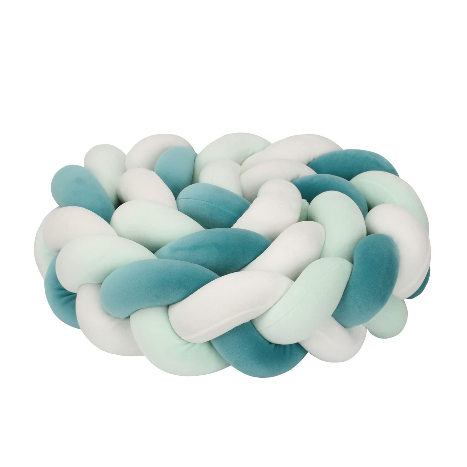 Cuscino Intrecciato Per Chi Dorme Di Fianco - Morbido E Decorativo | Design Moderno, Ipoallergenico - Foto 9