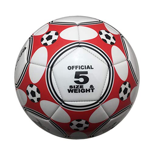 YIJU Bola de Futebol de Tamanho Premium 5 Jogos Ao Ar Livre Internos Adolescentes Adultos Equipe Esp