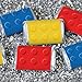 Building Blocks Birthday Party Mini Candy Bar Wrappers - 45 Stickers