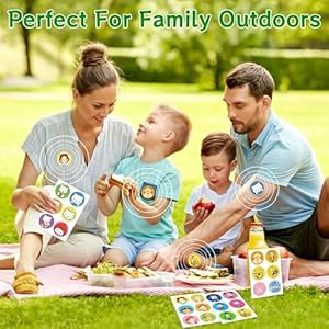 168Pack Cute Mosquito Repellent Patches for Kids, Natural Citronella Stickers for Adult-DEET Free