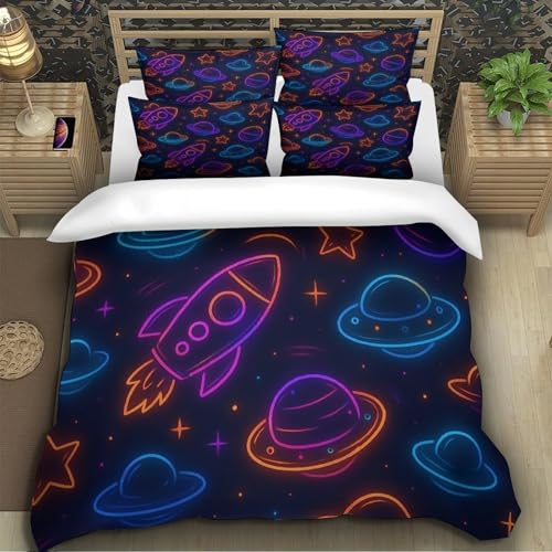Parure de lit cosmique pour des nuits douces et magiques - 5
