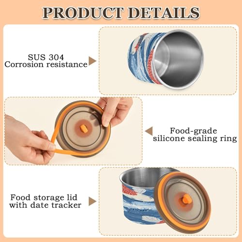 Contenedor hermético de acero inoxidable para café 30oz miniatura 5