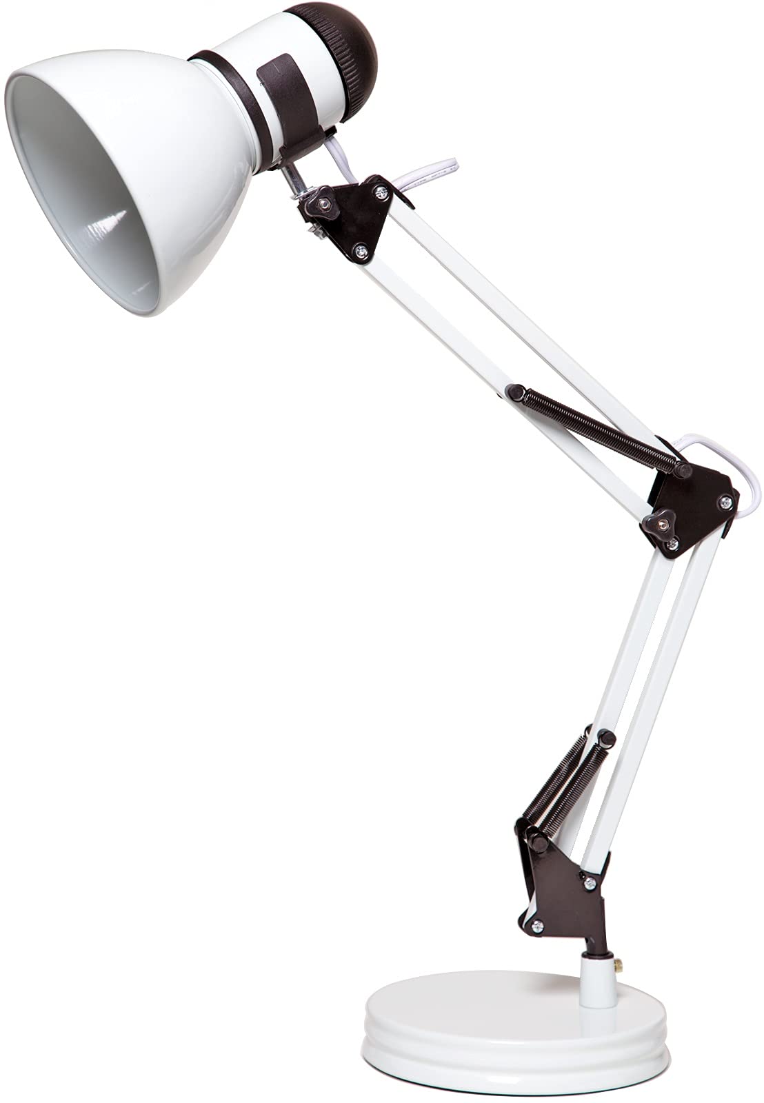 Boston Harbor TL-WK-134E-WH-3L Desk Lamp Swing Arm, White - Amazon.com