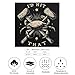 Crab Lovers I'd Hit That Silk Like Head Scarf for Women Bandana for Hair Wrapping Fashion Accessory Square Hair Scarves 18