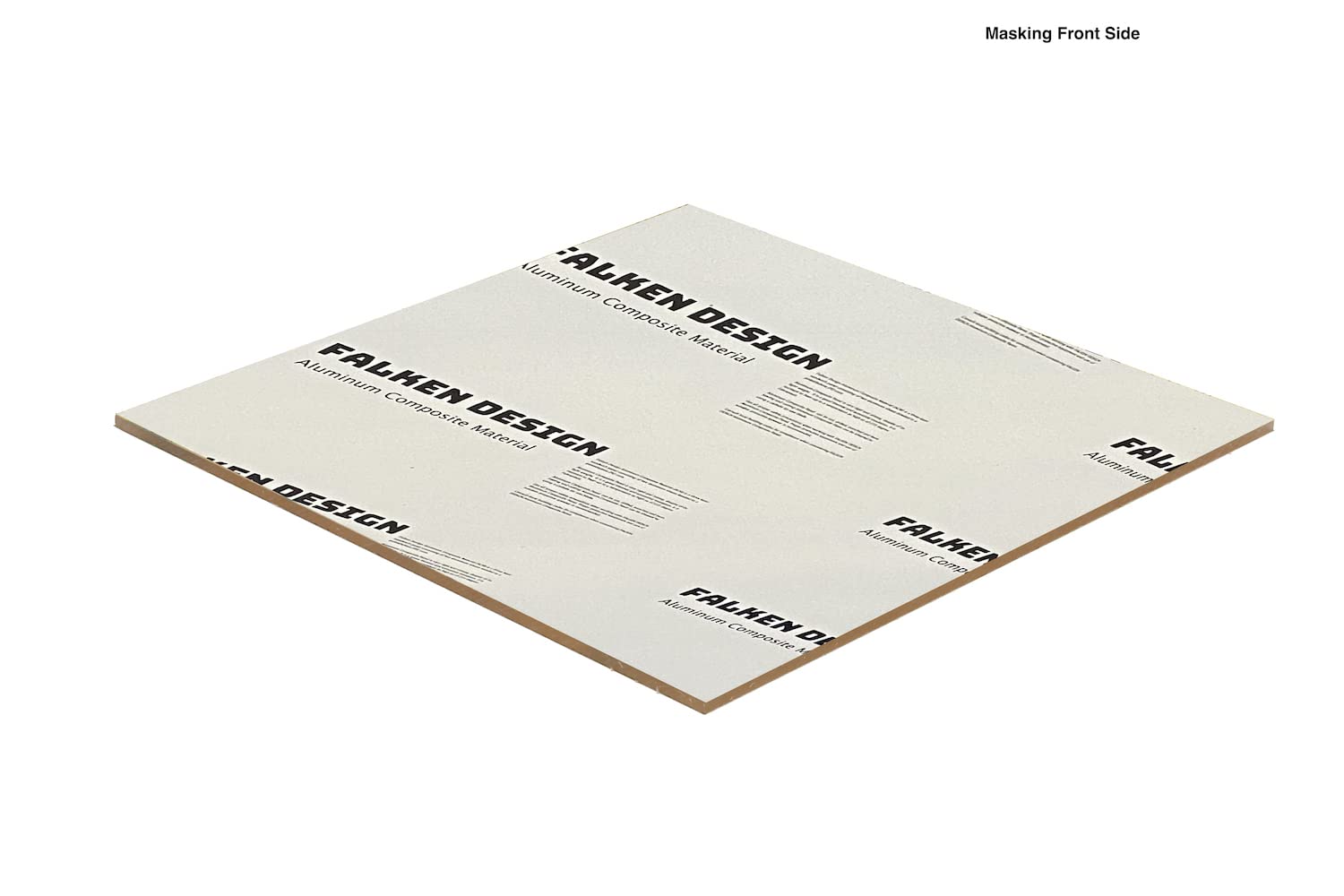 Falken Design ACM Aluminum Composite Sign Panel, Brushed Silber, 18" x 20" x 1/8"