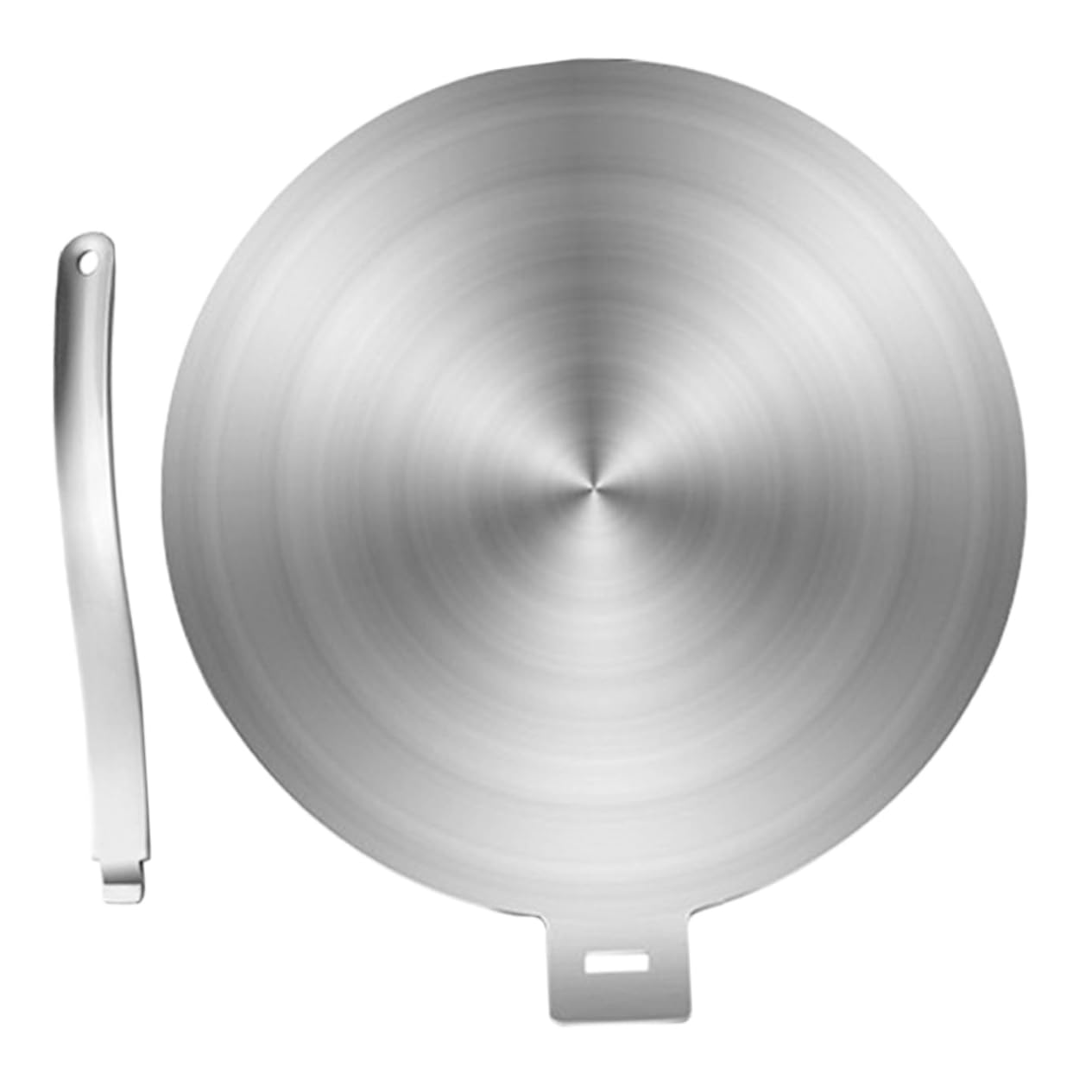 Difusor de Calor para Cocina Inducción y Gas Adaptador de Antiburn y de Limpiar Compatible con Estufas Eléctricas Gas con Mango Extraíble Distribución Uniforme del Calor