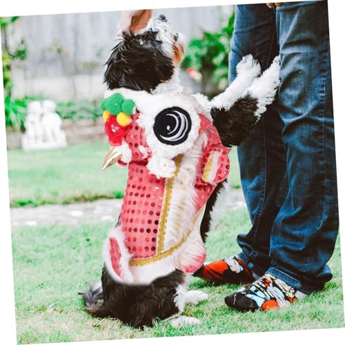 Disfraz de León para Perro Talla L miniatura 4