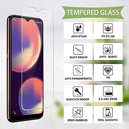 Xswill Cover per Wiko View 4, Nero PU Pelle