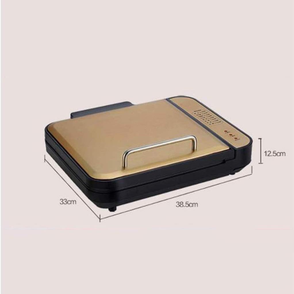 Electric Skillet Baking Pan,Deluxe Wedge Maker Fry for Frying BBQ with Cake