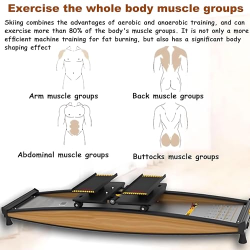 Simulador de esquí para ejercicio de piernas miniatura 6