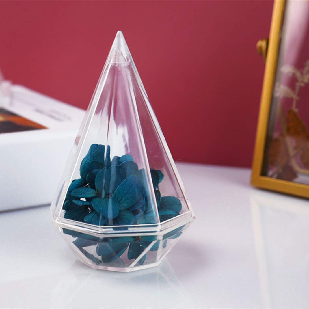 iSuperb 5 pezzi Stampi per Resina Stampo Diamante Stampi Silicone Diamond Resin Mold Per Gioielli Artigianali fai-da-te (5 Stampi