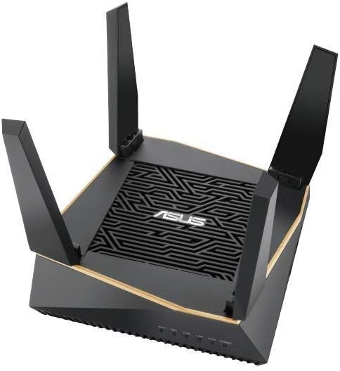 ASUS RT-AX92U AX6100 Tri-Band WiFi 6 Router (Renewed)